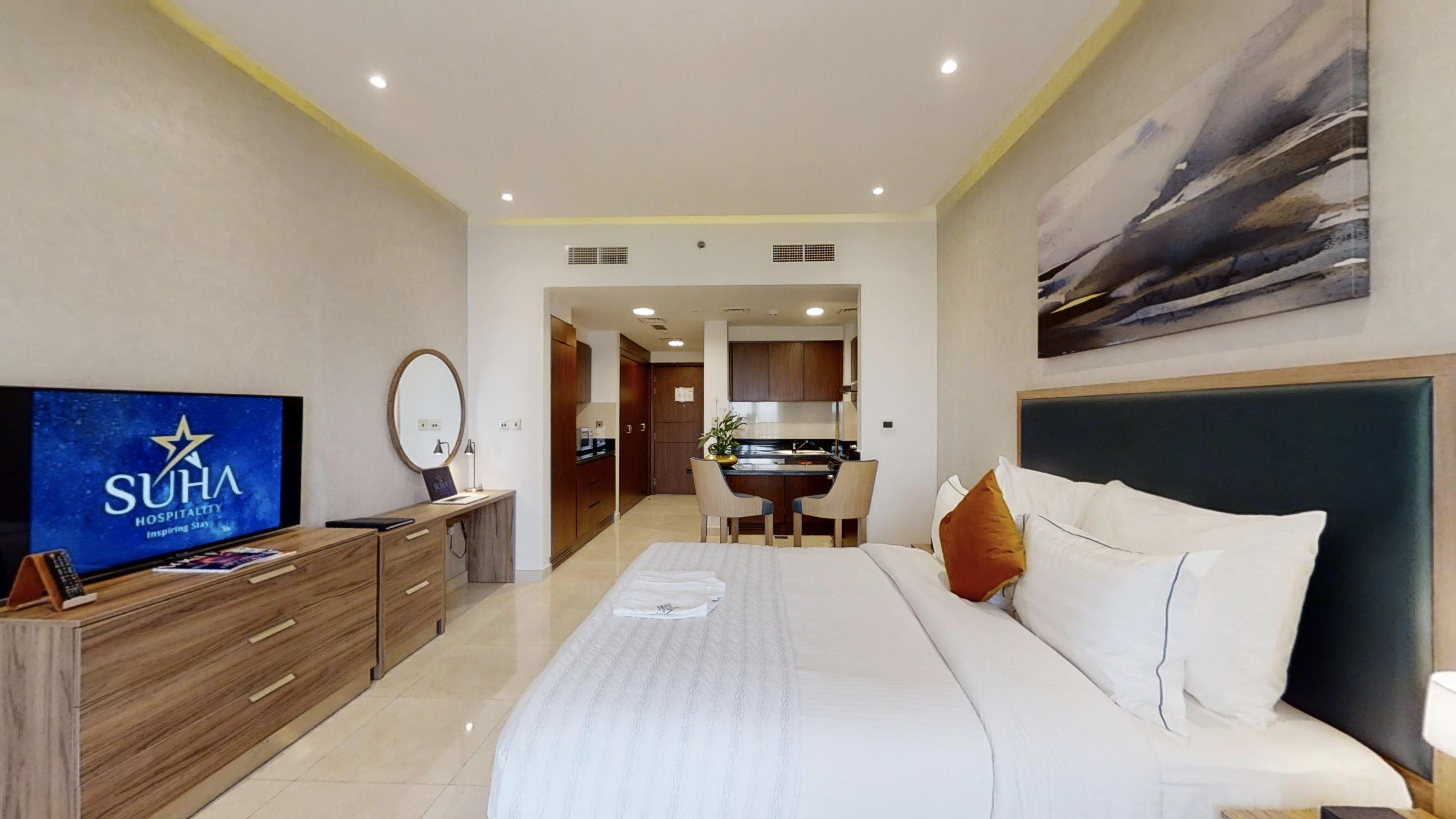 Suha Creek Hotel Apartment, Waterfront Jaddaf, Dubai Bagian luar foto