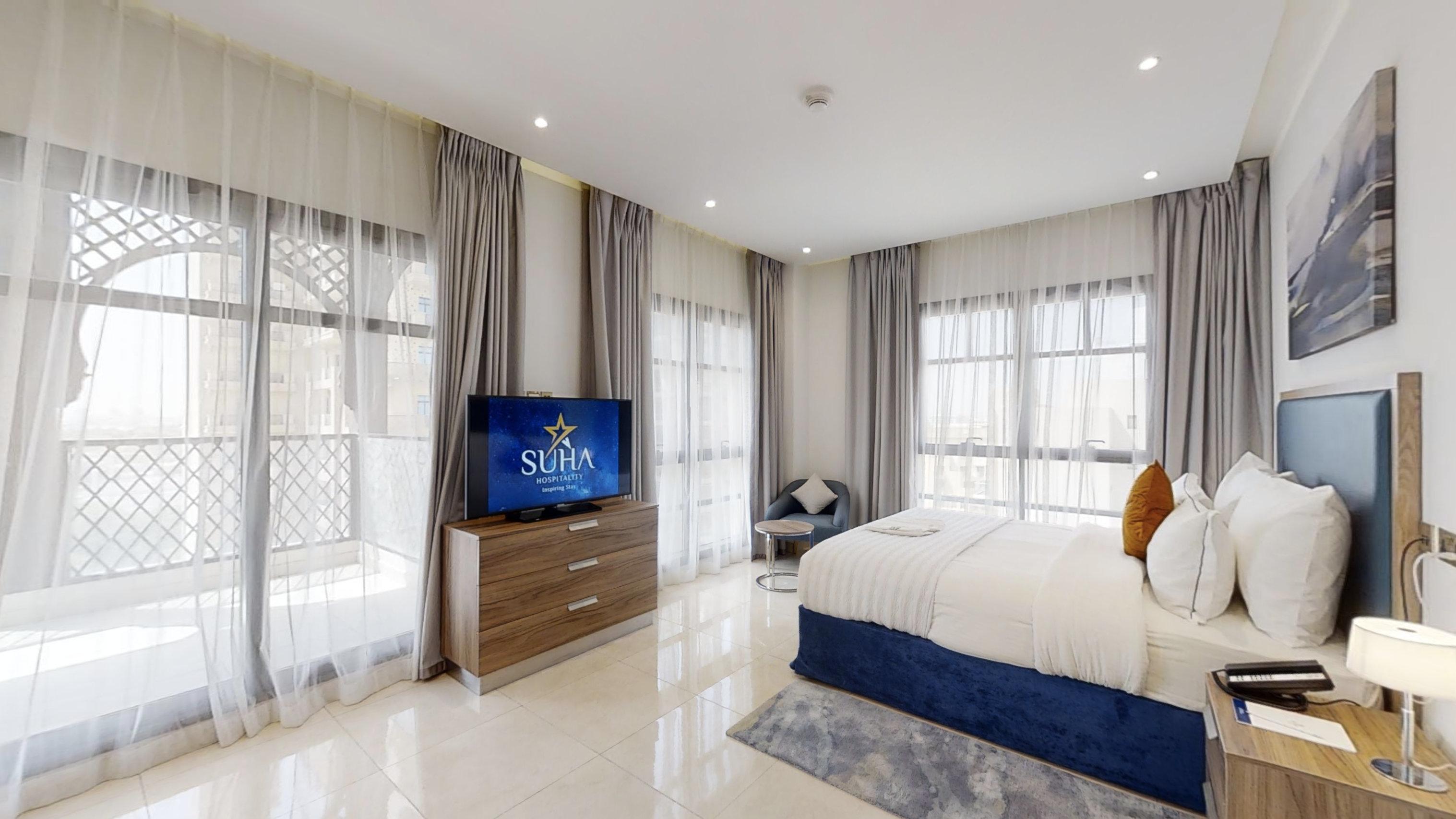 Suha Creek Hotel Apartment, Waterfront Jaddaf, Dubai Bagian luar foto