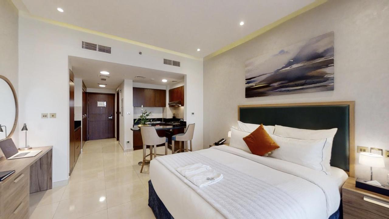 Suha Creek Hotel Apartment, Waterfront Jaddaf, Dubai Bagian luar foto